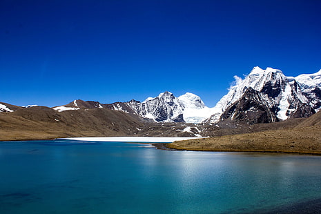Himalayan Lake Unfrozen Even In Winters